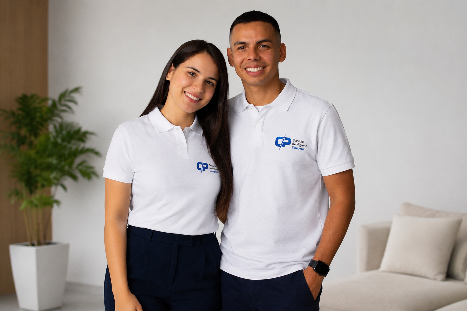 Miguel Fernando Cifuentes y Lady Vanessa Prado — fundadores de C&P Servicios de Higiene